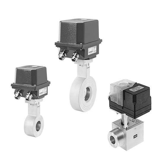 Actuators & Control Butterfly Valves