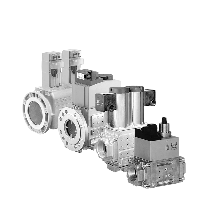 Double solenoid valves